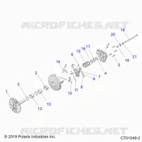 ANTRIEB, PRIMARY CLUTCH