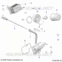 ENGINE, DIPSTICK &amp; OIL FILTER