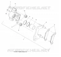 BRAKES, BRAKE BREMSZANGE VORNE