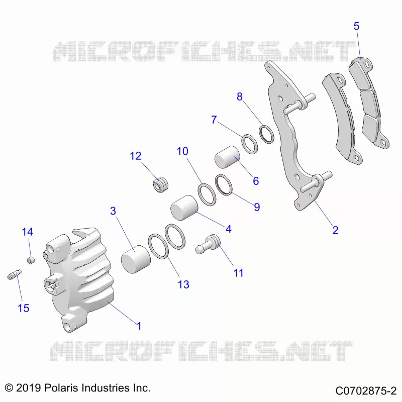 BRAKES, BREMSZANGE VORNE