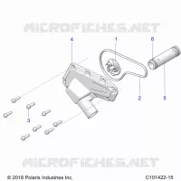 MOTOR, WATERPUMP IMPELLER AND COVER