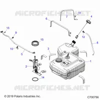 FEUL SYSTEM, TREIBSTOFF TANK