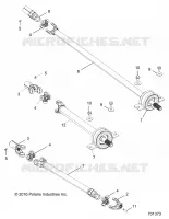 DRIVE TRAIN, FRONT KARDANWELLE