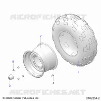 RADS, REAR TIRE