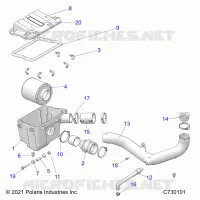 ENGINE, LUFTEINLASS SYSTEM