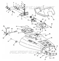 HAUBE ASSEMBLY 440 XCR 0941760 (4925182518005A)