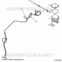 LENKUNG, CONTROLS, THROTTLE ASM. AND CABLE