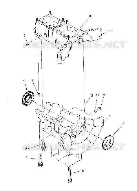 CRANKCASE   INDY LITE GT (4920132013021A)