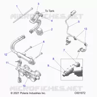 KRAFTSTOFFSYSTEM, RAIL, LINES AND THROTTLE BODY