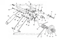 HINTER Drehmomentarm XLT RMK 0960956, XLT SKS 0960556 and EUROPEAN XLT SKS E9605 (4931813181C002)
