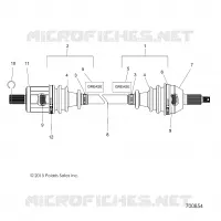 ANTRIEB, FRONT HALF SHAFT