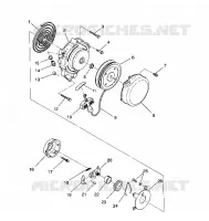 RÜCKZUG ANLASSER Sportsman 4X4 / W938039 (4926382638041A)