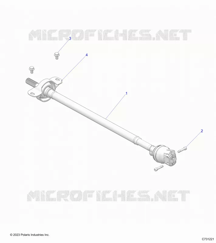 ANTRIEB, FRONT PROP SHAFT