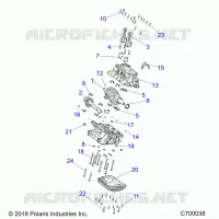 CRANKCASE AND CRANKSHAFT