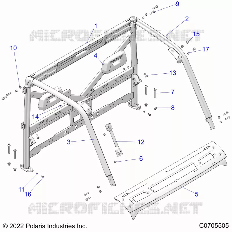 CHASSIS, CAB RAHMEN