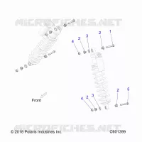 SUSPENSION, SHOCK MOUNTING (IFS)