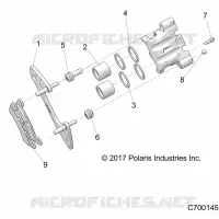 BRAKES, HINTERSATTELS
