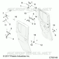 DOORS, REAR, MOUNTING