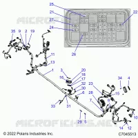 ELEKTRIC, WIRE HARNESS, CHASSIS