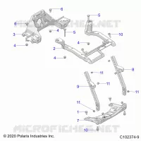 FRONT RACK SUPPORT