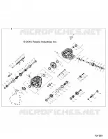 ANTRIEB, MAIN GEARCASE INTERNALS 1333610