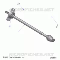 ANTRIEB, FRONT PROP SHAFT