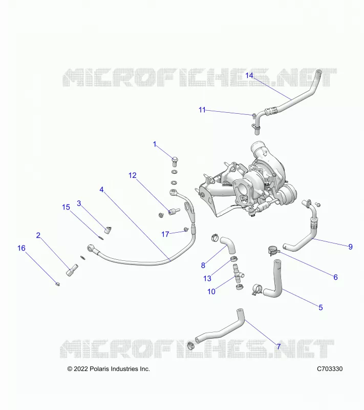 ENGINE, TURBO, COOLING AND OIL