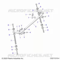 SUSPENSION, STABILISATORSTANGE