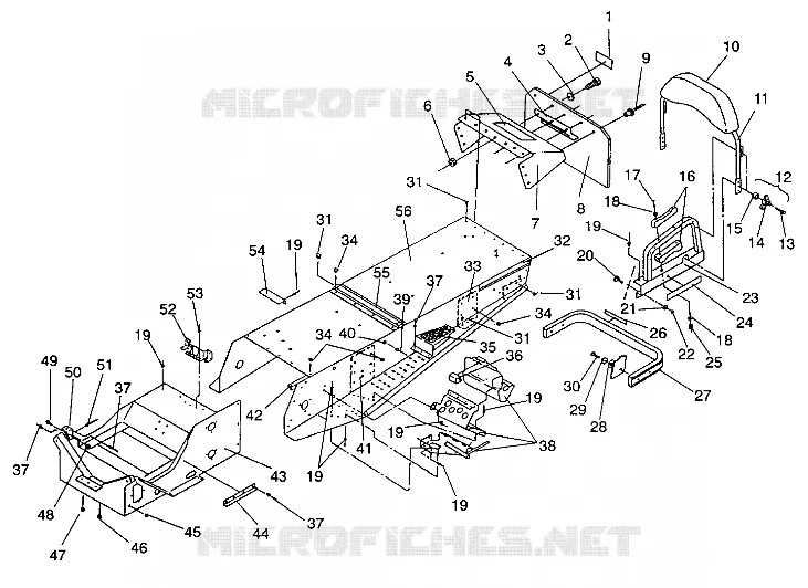 TUNNEL ASSEMBLY CLASSIC TOURING / 0930865 (4922952295001A)