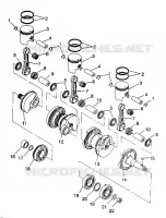 KURBELWELLE   KOLBEN SL 650 B944058 (4926992699023A)