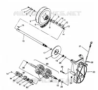 ANTRIEB 600 XCR 0961676 and EUROPEAN 600 XCR E961676 (4932123212B008)