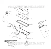 AIR VENT SLT 750 B954170 (4930563056B007)