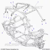 CHASSIS, CAB RAHMEN