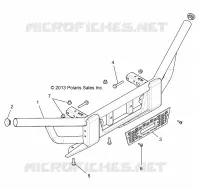 CHASSIS, FRONT BUMPER