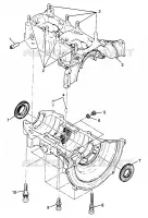 CRANKCASE TRAN SPORT 0970143 AND EUROPEAN TRAN SPORT E970143 (4938293829C005)