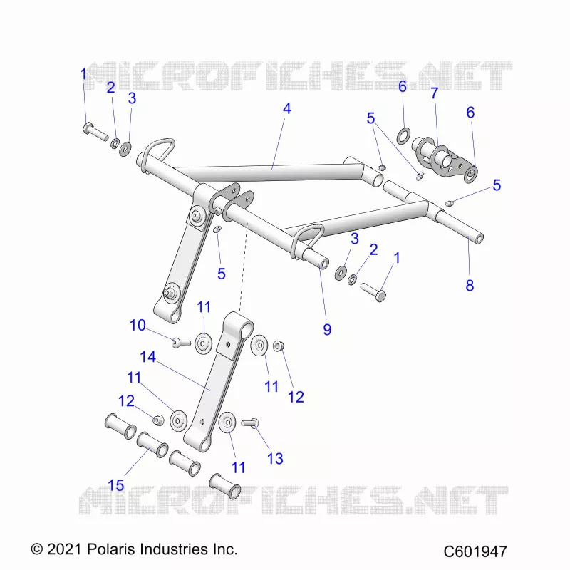 SUSPENSION, FRONT DREHMOMENTARM