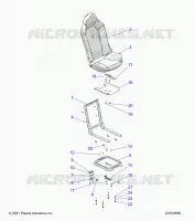 SITZ ASM. AND SLIDER