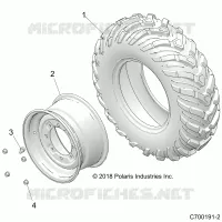 WHEELS, FRONT
