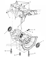 CRANKCASE WIDETRAK GT 0962061 AND EUROPEAN WIDETRAK GT E962061 (4931623162C007)