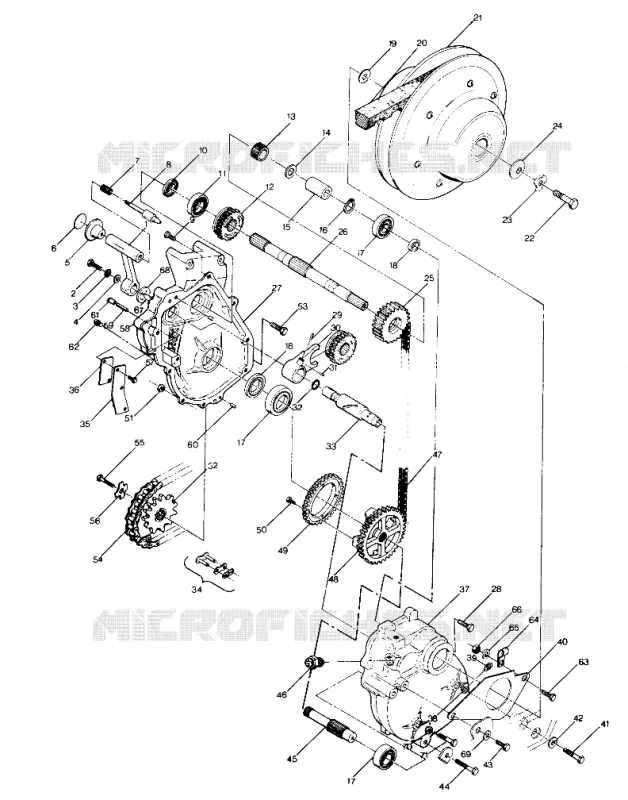 GEARCASE ASSEMBLY (4913491349025A)