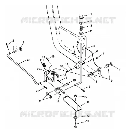 FOOT PEDAL   BREMSE