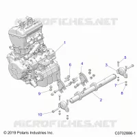 MOTOR, MOUNTING &amp; LONG BLOCK
