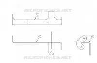 EUROPEAN COMPONENTS, SITZ BELT BRACKET, LOWER EU