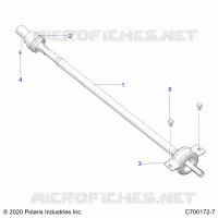 ANTRIEB, REAR PROP SHAFT