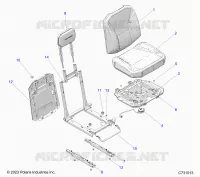 SITZ ASM, DRIVER