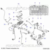 ELEKTRIC, WIRE HARNESS AND FUSES