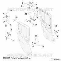 DOORS, REAR, MOUNTING