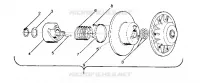 angetriebene Kupplungs Star, Sprint ES and StarTrak Updated 2/90 (4916811681015A)