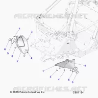 CHASSIS, TIE ROD BOOT ASM.