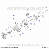 ANTRIEB, PRIMARY CLUTCH
